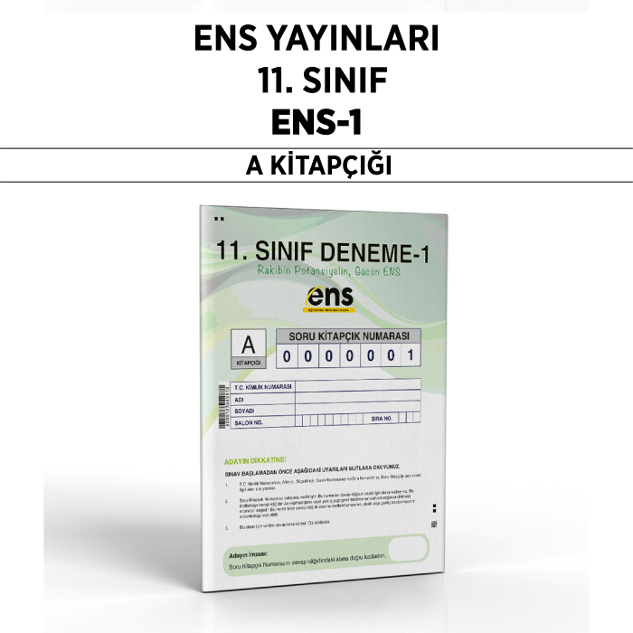 ENS 11.SINIF PERFORMANS ANALİZİ SERİSİ 1-A - 25-26